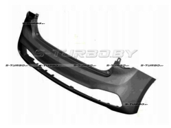 Бампер задний (черный) без отв. под парктроники