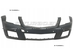 Бампер передний (грунтованный) с отв. под омыватели, с отв. под парктроники