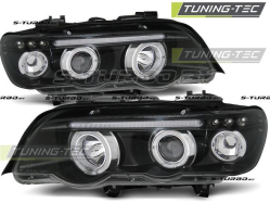 Передние фары ANGEL EYES BLACK