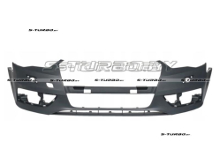 Бампер передний (грунтованный) без отв. под парктроники, с отв. под омыватели