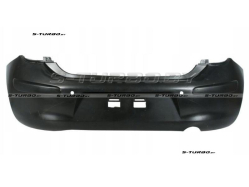 Бампер задний (черный) с отв. под парктроники