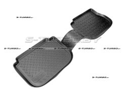 Коврики модельные полиуретановые в салон (высокий борт), задний ряд