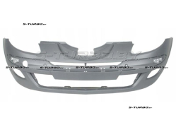 Бампер передний (грунтованный) с отв. под противотуманки