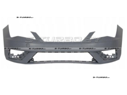 Бампер передний (грунтованный) без отв. под омыватели, без отв. под парктроники
