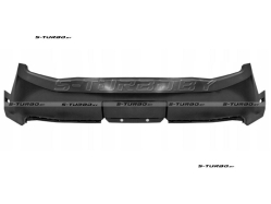 Бампер задний (черный) для версии BASE / GT, 2009-2012