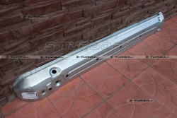 Порог (левый) наружная часть, заводской штамп