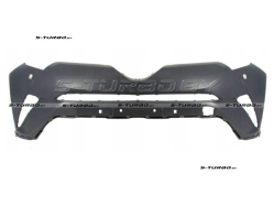 Бампер передний (черный) с отв. под омыватели, без отв. под парктроники