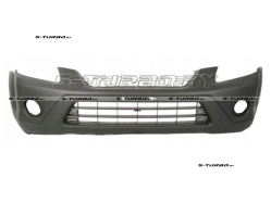Бампер передний (черный) с отв. под противотуманки