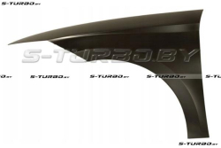 Крыло переднее (левое) без отв. под повторитель, оцинкованная сталь