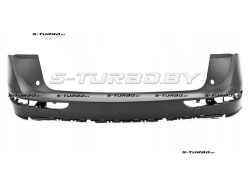 Бампер задний (грунтованный) без отв. под парктроники