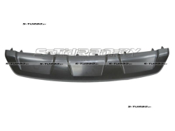 Бампер задний (черный) без отв. под парктроники, нижняя часть, 2012-2015