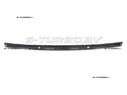 Накладка заднего бампера (черная) с отв. под парктроники, 2005-2007