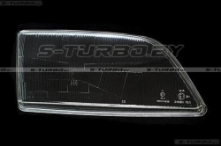 Стекло передней фары (правое)