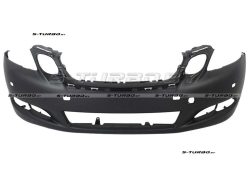 Бампер передний (грунтованный) без отв. под омыватели, с отв. под парктроники