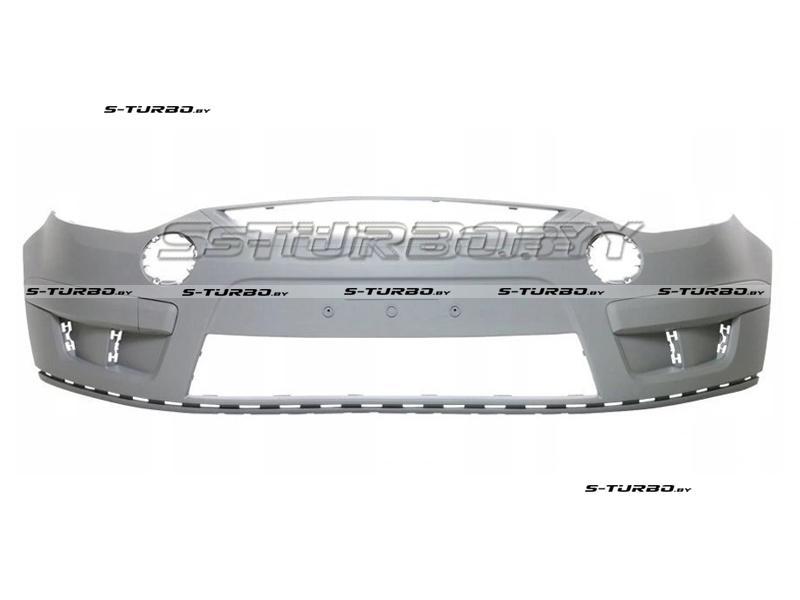 Бампер передний (грунтованный) с отв. под противотуманки