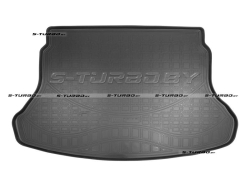 Коврик в багажник модельный полиуретановый, с нескладывающимися задними сидениями