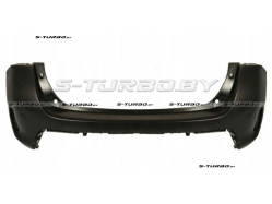 Бампер задний (черный) верхняя часть