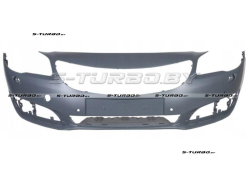Бампер передний (грунтованный) с отв. под омыватели, с отв. под парктроники