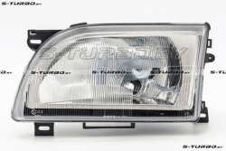 Передняя фара (левая) стекло пластиковое