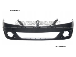 Бампер передний (черный) с отв. под противотуманки