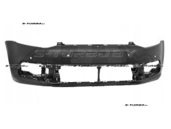 Бампер передний (грунтованный) без отв. под омыватели, с отв. под парктроники