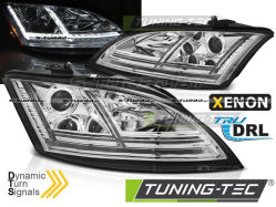 Передние фары XENON CHROME LED SEQ HID DRL