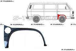 Арка передняя (правая) заводской штамп