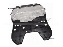 Защита двигателя (пластик) бензин / дизель, с алюминиевой крышкой, длинная