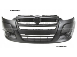 Бампер передний (грунтованный) без отв. под омыватели, без отв. под противотуманки