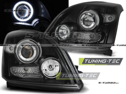 Передние фары ANGEL EYES BLACK