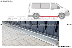 Порог (правый) на всю длину кузова (210 см) ремкомплект