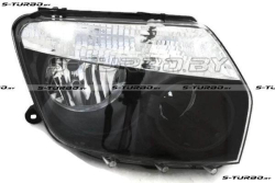 Передняя фара (правая) темная