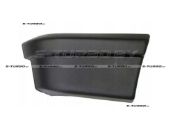 Бампер передний (черный) левая часть