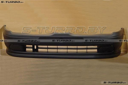 Бампер передний (черный) + спойлер + заглушки противотуманок (съемные)