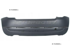 Бампер задний (грунтованный) без отв. под парктроники, с отв. под накладки