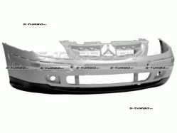 Бампер передний (грунтованный) без отв. под омыватели