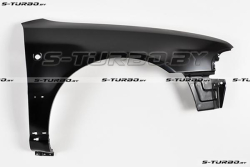 Крыло переднее (правое) 1997-1998, с отв под повторитель + нижний молдинг, сталь