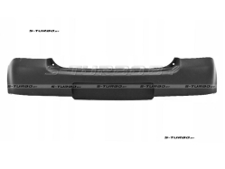 Бампер задний (черный) верхняя часть