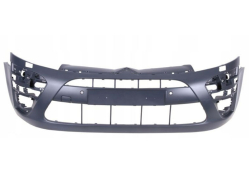 Бампер передний (грунтованный) с отв. под омыватели, с отв. под парктроники, 2010-2014