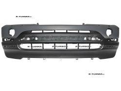 Бампер передний (грунтованный) с отв. под омыватели, с отв. под парктроники