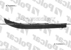 Молдинг бампера (правый) черный