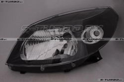 Передняя фара (левая) темная