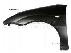 Крыло переднее (левое) с отв. под повторитель, с отв. под молдинг, Euro-type, оцинкованная сталь