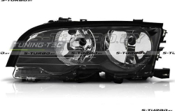 Передняя фара (левая) темная