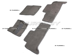 Коврики 3D модельные ворсовые в салон, серые