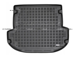 Коврик в багажник модельный полиуретановый, 5 мест