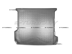 Коврик в багажник модельный полиуретановый, 7 мест, сложенный 3-й ряд