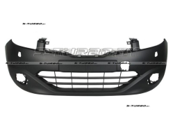 Бампер передний (черный) с отв. под омыватели
