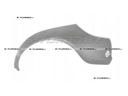 Бампер задний (грунтованный) левая часть