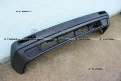 Бампер передний (черный) широкий, с усилителем